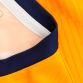 Wexford GAA Hurling Player Fit Short Sleeve Training Top Orange / Marine