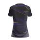 Wexford LGFA Women's Fit Short Sleeve Training Top 2 Stripe Dark Grey / Purple 2023