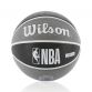 black, grey and white Wilson Brooklyn Nets basketball with the NBA logo displayed on the front cover from O'Neills