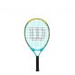 Black, blue and yellow Wilson Minions 2.0 Junior 21 Tennis Racket is lightweight and durable from O'Neills