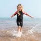 black and red Urban Beach kids' shorty wetsuit made from 2mm neoprene from O'Neills