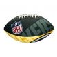 Black and Yellow Wilson NFL Green Bay Packers tailgate junior size football, with improved grip from O'Neills.