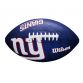 Blue and Red Wilson NFL New York Giants tailgate junior size football, with improved grip from O'Neills.