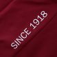 Red Men’s Half Zip Top with “Since 1918” printed detail on the right shoulder by O’Neills.