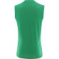 Green Men's Ireland Retro Vest 1985 with white ribbed collar and retro Ireland crest by O’Neills.