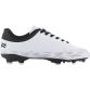 White Zenith Kids' Firm Ground Laced Youth Football Boots from O'Neill's.