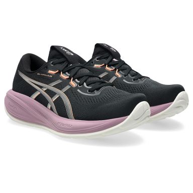 ASICS Women's Gel-Cumulus 28 Running Shoes Black / Purple From O'Neills