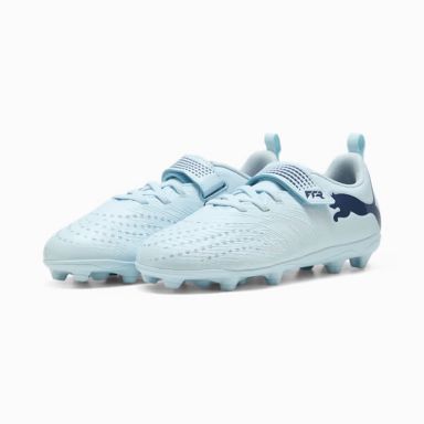 Kids' Blue Puma Future 9 Play Velcro Football Boots from O'Neills.