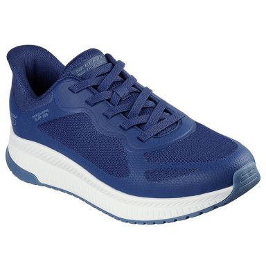 Men's Skechers Slip-ins: BOBS Sport Squad Chaos 4 Trainers Navy From O'Neills