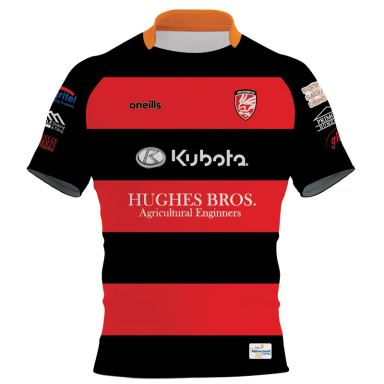 Oswestry Rugby Club Kids' Rugby Replica Jersey (Amber Collar)