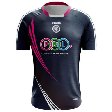 Dicksboro GAA & Camogie Club Women's Fit Marine / Pink Sleeve Training Top (PRL)
