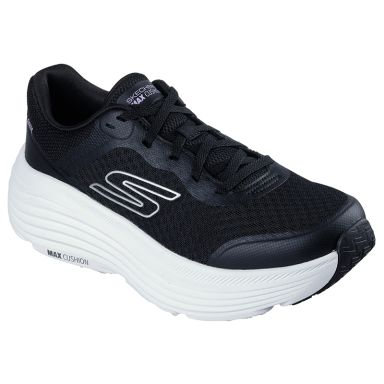 Black and White Skechers Women's Max Cushioning Endeavor Trainers from O'Neills