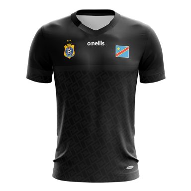 Democratic Republic of Congo Kids' Black Goalkeeper Jersey 2022