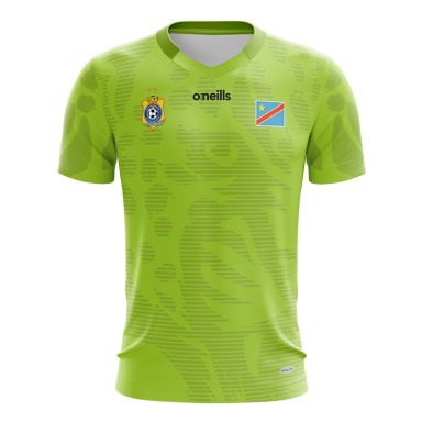 Democratic Republic of Congo Lime Goalkeeper Jersey 2022