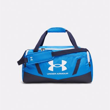 Blue navy and white Under Armour UA Undeniable 5.0 Small Bag from O'Neills