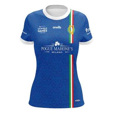 Italy GAA International Football & Open Football GAA World Games Women's Fit Jersey