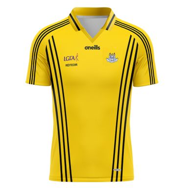 Yellow Dublin LGFA Referee Jersey by O’Neills. 