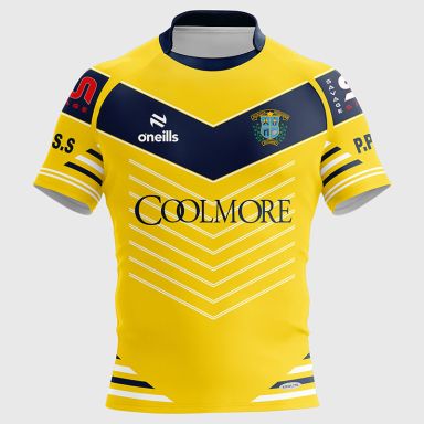 Patrician Presentation Secondary School Fethard Rugby Match Tight Fit Jersey