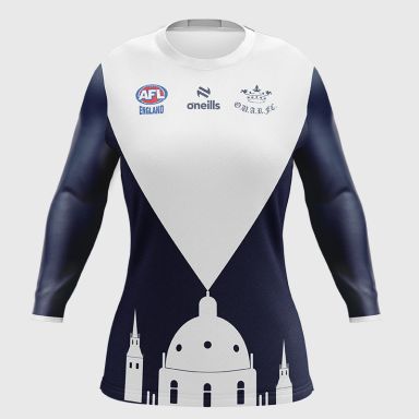 Oxford University Australian Rules Football Club Long Sleeve Printed T-Shirt