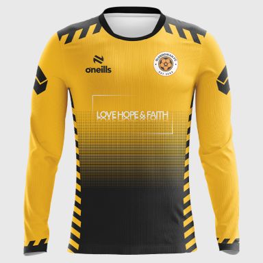 Glendowan FC Long Sleeve Soccer Jersey (Love Hope & Faith)