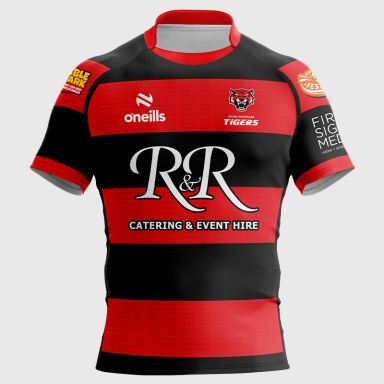 Cheltenham Tigers Rugby Match Tight Fit Jersey