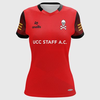 UCC Staff Athletic Club Women's Fit Short Sleeve Training Top