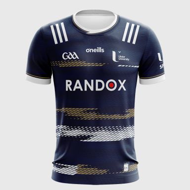 Ulster University GAA Kids' 2024 Jersey Marine / Gold