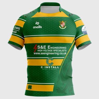 Aberavon Green Stars Rugby Match Tight Fit Jersey
