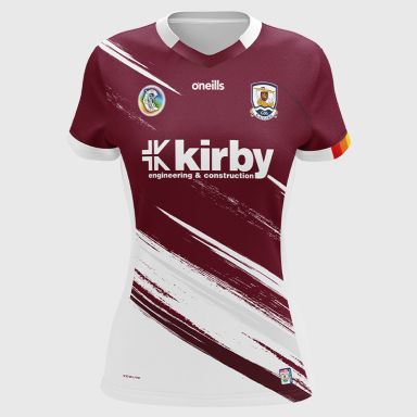 O'Neills Galway Camogie Women's Fit Home Jersey 2025