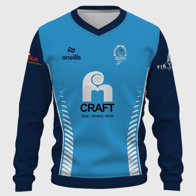 Sion Mills Cricket Club Kids' Cricket Long Sleeve Slipover