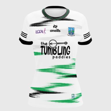 O'Neills Fermanagh LGFA Minors Women's Fit White Jersey 2025