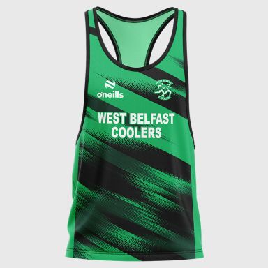 West Belfast Coolers Printed Athletics Vest