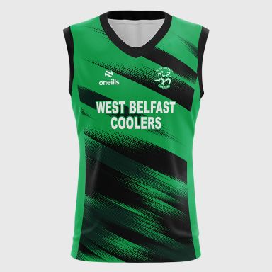 West Belfast Coolers Kids' Printed Athletics Vest