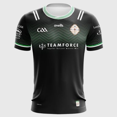Black London GAA Kids' Junior Football Goalkeeper Jersey from O'Neills.