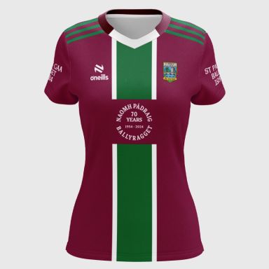 St. Patricks GAA Kilkenny Women's Fit 70 Years Short Sleeve Training Top