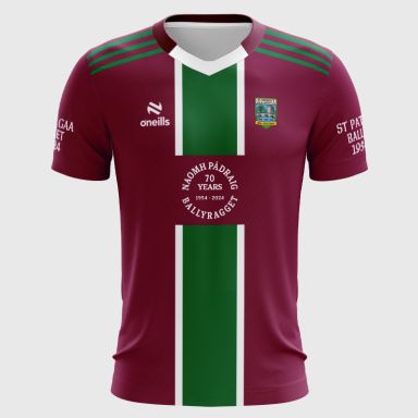 St. Patricks GAA Kilkenny Kids' 70 Years Short Sleeve Training Top