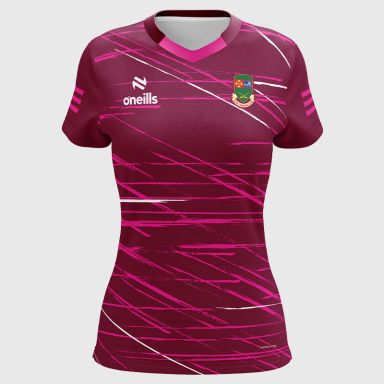 Athy Camogie Club Women's Fit Short Sleeve Training Top