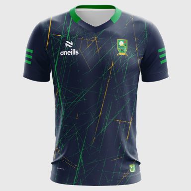 Navy Kerry LGFA Men's Short Sleeve Training Top 2026 from O’Neills.