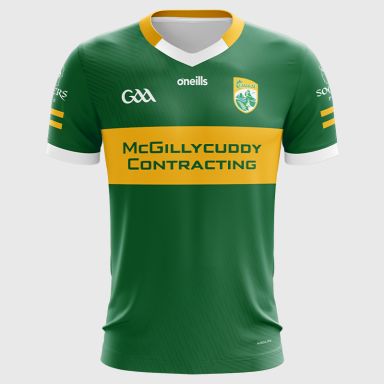 Kerry GFC Boston Outfield Jersey 2025 (McGillycuddy Contracting)