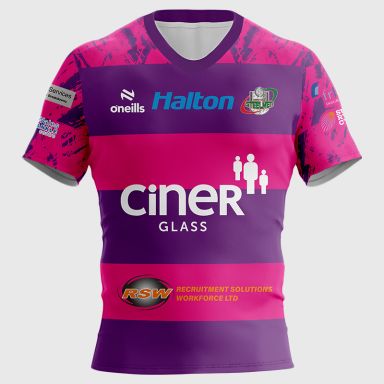 Ebbw Vale RFC Rugby Match Team Fit Jersey
