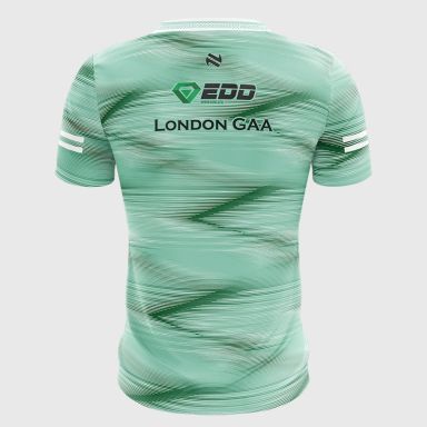 Green London GAA Short Sleeve Training Top 2026 from O’Neills.