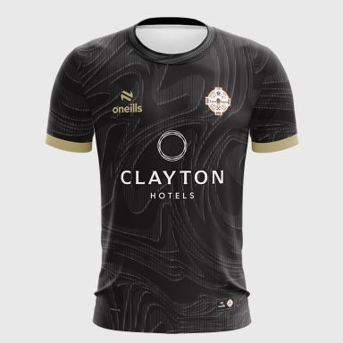 Black London GAA Kids' Short Sleeve Training Top 2026 from O’Neills.