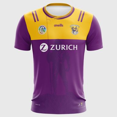 O'Neills Wexford Camogie Kids' 2 Stripe Home Jersey 2026