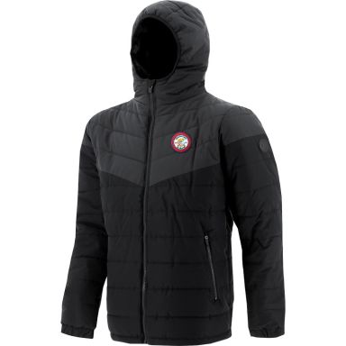 Raheen Rounders Club Men's Maddox Hooded Padded Jacket Black