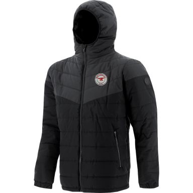Seán Connolly's LGFA Kids' Maddox Hooded Padded Jacket Black