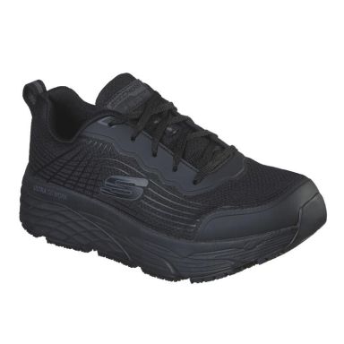 Black Men's Skechers Work Max Cushioning Elite SR - Rytas Trainers with slip resistant outsole from O'Neills