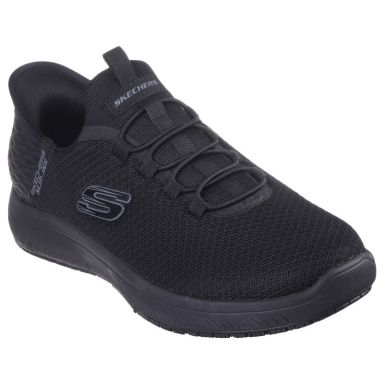 Black Men's Skechers Work: Summits Slip-Resistant Colsin Trainers from O'Neills.