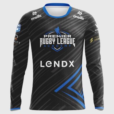 Premier Rugby League Academy Long Sleeve Printed T-Shirt