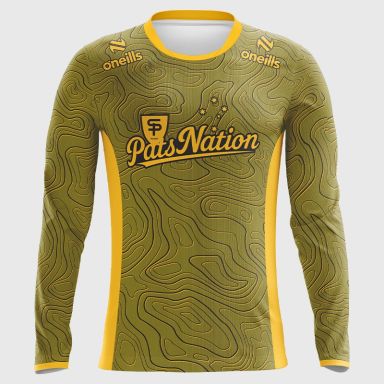 St Patrick's Rugby Club Printed Long Sleeve Games Shirt