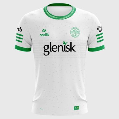 O'Neills Offaly Ladies Shortsleeve Training Top White / Bottle